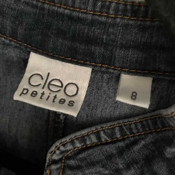 Cleo Petites Light Denim/Jean Jacket - Picture 3 of 4